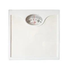 Mehanska osebna tehtnica 1kg-120kg / bela, krem / pvc