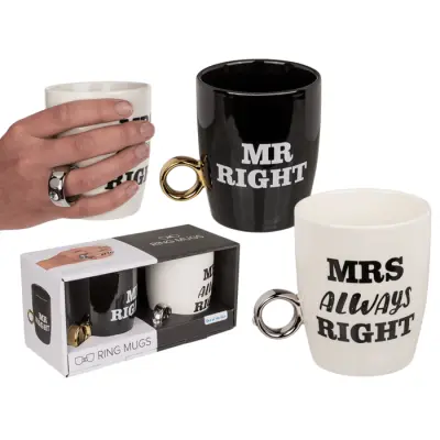 Set skodelic - Mr. Right in Mrs. always right