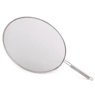 Zaščitna mreža za cvrenje z ročajem 33cm / inox