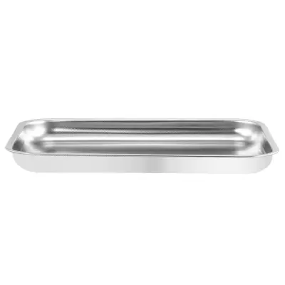 Nizek pekač 44x32cm / pravokoten / inox