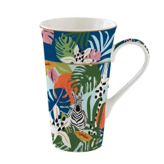 Lonček mug Tropical Vibes 600ml / porcelan