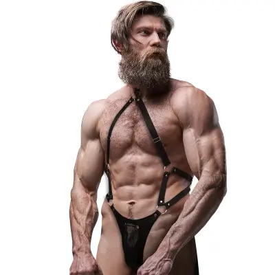 JOCKSTRAP Fetish Sumbissive Attitude Eco Leather