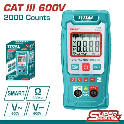 Digitalni multimeter, CATIII600V/2000Counts (TMT460011)
