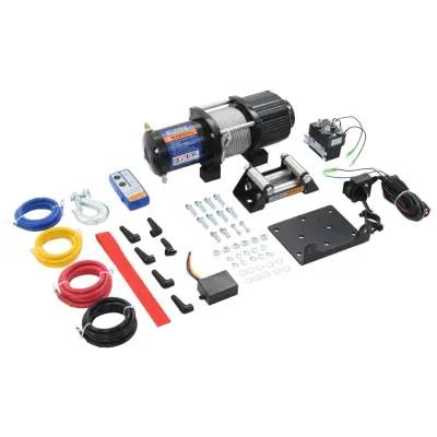vidaXL Električni vitel 12 V 4500 lbs 2040 kg z daljinskim upravljalnikom