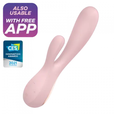 VIBRATOR RABBIT Satisfyer Mono Flex Mauve