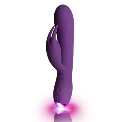 VIBRATOR RABBIT Rocks-Off Flutter Purple