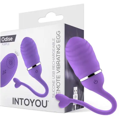 BREZŽIČNI VIBRACIJSKI JAJČEK Intoyou Odise Purple