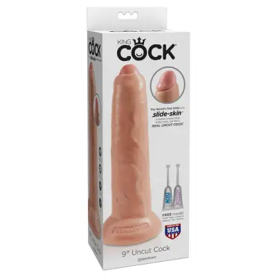 DILDO King Cock 9 Uncut