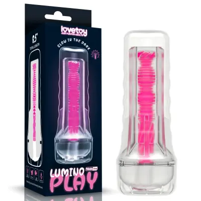 MASTURBATOR Lovetoy Lumino Play Pink Glow 8,5''