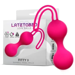 VAGINALNE KROGLICE Latetobed Fitty 3 Rose Red
