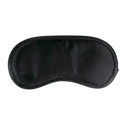 MASKA ZA OČI Easytoys Fetish Collection Satin Black