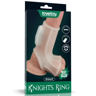 VIBRACIJSKI NASTAVEK ZA PENIS IN MODA White 2