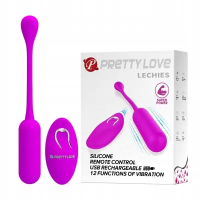 VIBRACIJSKI JAJČEK Pretty Love Lechies Purple