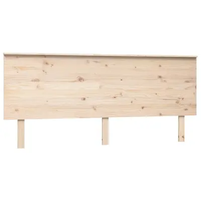vidaXL Posteljno vzglavje 184x6x82,5 cm trdna borovina