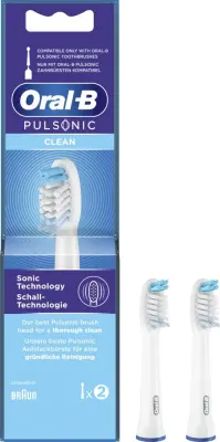 ORAL-B Oral-B ščetka EB PulsonicClean 2 kosa