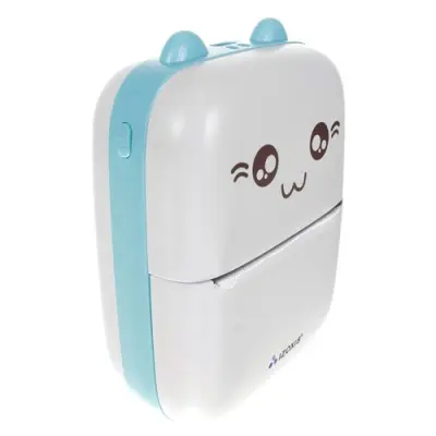 Mini termični prenosni bluetooth foto tiskalnik + 10 rolic termo papirja