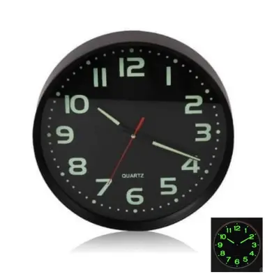 Stenska ura 28,5cm svetleča v temi