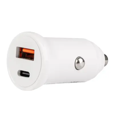 Avtopolnilec USB + USB-C 20W 12/24V