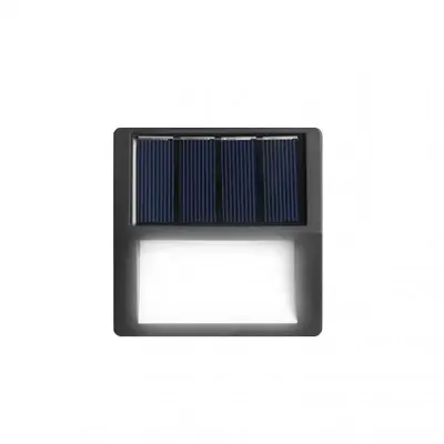 Stenska LED solarna svetilka 20lm 600mAh hladno bela