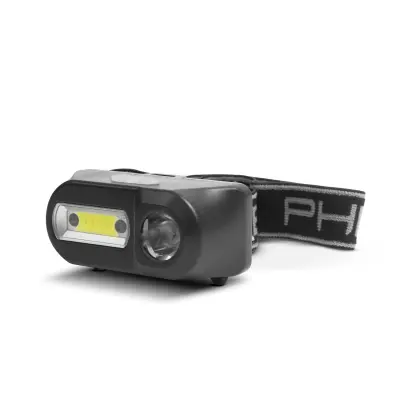 Naglavna / čelna  polnilna LED svetilka COB+XPE 3W s senzorjem gibanja
