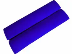Zaščita za varnostni pas iz velurja na ježka 30x6cm 2 kosa modra