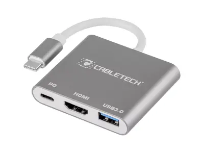 USB priklopna postaja tip C na 1x USB 3.0, 1x HDMI 2.0, 1x USB Type C