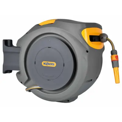 Hozelock Stenski kolut za cev s 25 m cevjo Auto Reel