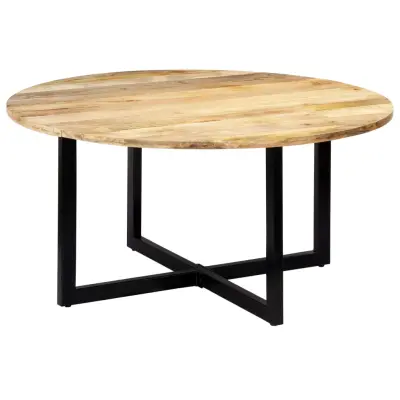 vidaXL Jedilna miza 150x73 cm trden mangov les