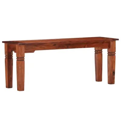 vidaXL Klop 110 cm trden akacijev les