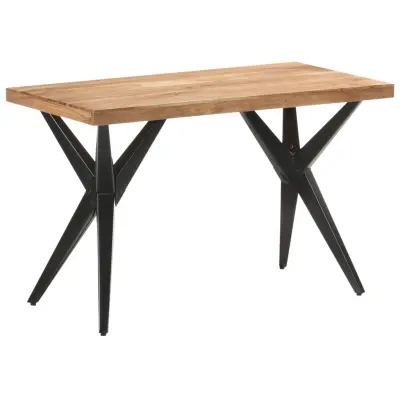 vidaXL Jedilna miza 120x60x76 cm trden akacijev les