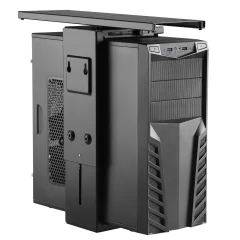 Univerzalno PC podmizno stojalo in nosilec 360° črn do 10kg