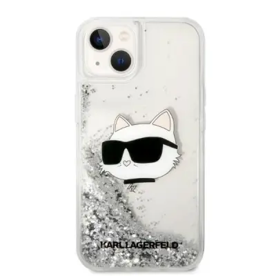 Ovitek KARL LAGERFELD KLHCP12MLNCHCS, Iphone 12/12 Pro, srebrn