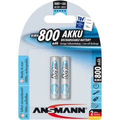 Ansmann MaxE LR03 - AAA, 2x, NiMH Polnilna baterija