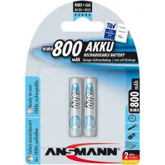 Ansmann MaxE LR03 - AAA, 2x, NiMH Polnilna baterija