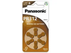 Panasonic A312 - PR41, 6x, Cink-Zračna baterija za slušne aparate