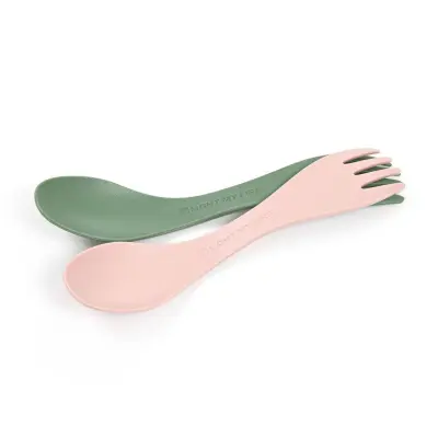 LMF Spork little BIO 2-pack Sandygreen Zelena/Dustypink Roza