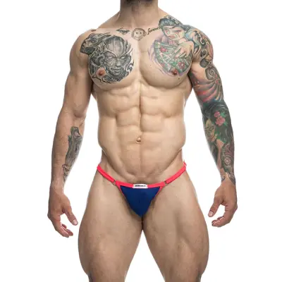 Moške tangice J + S Bikini One (R81505_blue)