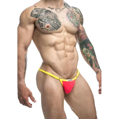 Moške tangice J + S Bikini One (R81505_red)