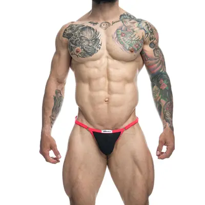 Moške tangice J + S Bikini One (R81505_black)