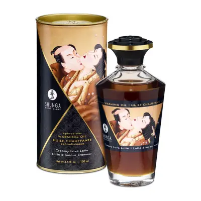 Grelno masažno olje "Creamy Love Latte" (R5117)