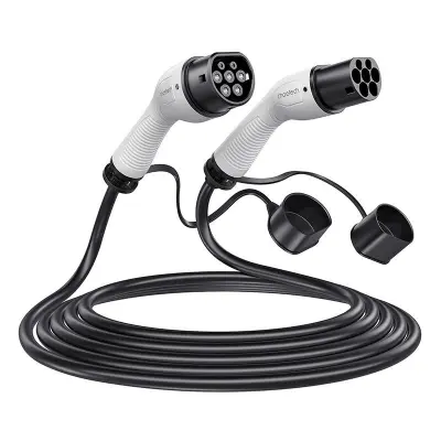 Choetech ACG13 22 kW polnilni kabel za električne avtomobile tipa 2 (bela)