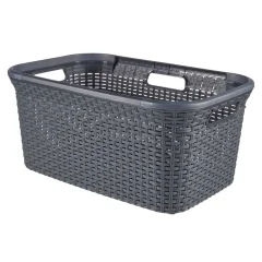 Curver Košara za perilo Style 45L antracit