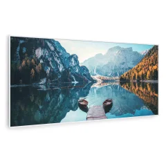 Klarstein Wonderwall Air Art Smart, infrardeči grelec, vodoravno morje, Večbarvna