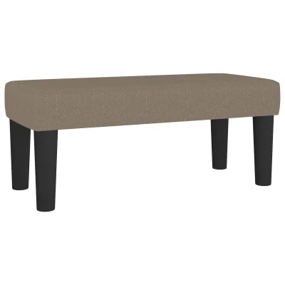 vidaXL Klop taupe 70x30x30 cm blago