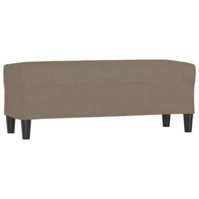 vidaXL Klop taupe 100x35x41 cm blago
