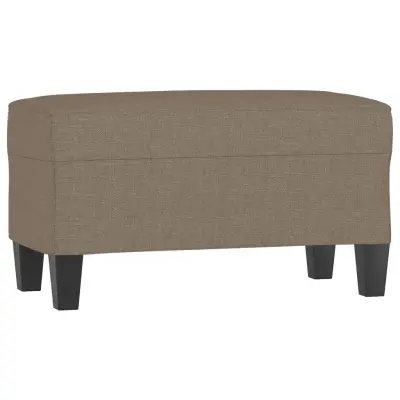 vidaXL Klop taupe 70x35x41 cm blago