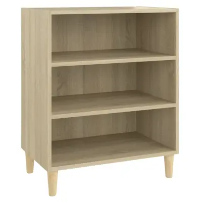 vidaXL Komoda sonoma hrast 57x35x70 cm iverna plošča