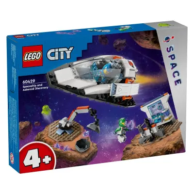 LEGO City 60429 Vesoljska ladja in odkritje asteroida