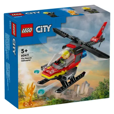 LEGO City 60411 Helikopter za reševanje iz požarov
