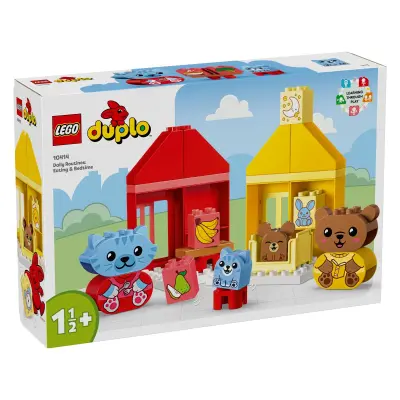 LEGO DUPLO 10414 Moje prve dnevne rutine: Hranjenje in čas za posteljo